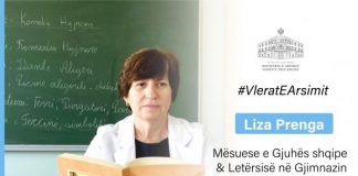 Vlerat në arsim/ Kushi vlerëson kontributin e mësuese Liza Prengës nga Laçi