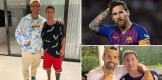 Darka e fundit, ja miqtë që ftoi Messi