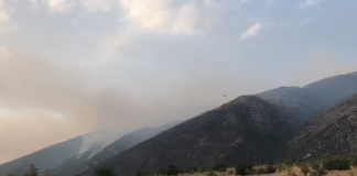 Ndërpritet operacioni për shuarjen e flakëve në Karaburun, shkak era e fortë