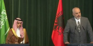 Princi ministër i Arabisë Saudite vjen në Tiranë, takim me Ramën: Do mbledhim sa më shpejt Komitetin e Përbashkët për bashkëpunimin ekonomik mes 2 vendeve