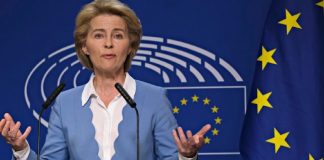 Presidentja e Komisionit Evropian, Von der Leyen viziton Tiranën më 28 shtator