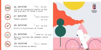 Tirana i bashkohet “Javës Europiane të Lëvizshmërisë”, më 22 shtator “Dita pa makina”