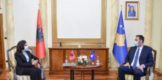 Ministrja Spiropali takon kryeparlamentarin e Kosovës, Konjufca: Thellim i mëtejshëm i marrëdhënieve politike dhe institucionale