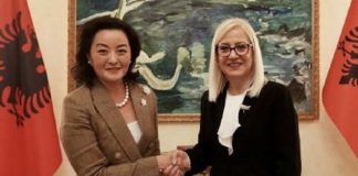 U takua me kryeparlamentaren Nikolla, ambasadorja Yuri Kim jep detaje nga takimi