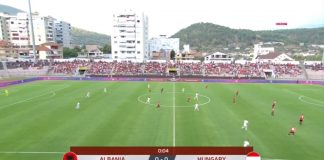 Shqipëri-Hungari, mbyllen në barazim 45- minutat e para