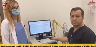 Për herë të parë në Spitalin Rajonal Memorial në Fier, diagnostikimi i sistemit nervor periferik të muskujve