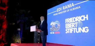 30-vjetori i Fondacionit ‘Friedrich Ebert’, Rama: Jemi ‘dhëndër’ në tentativë për në BE! ‘Ballkani i Hapur’ e ardhmja