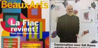Rama për revistën franceze “Beaux-Arts Magazine”: Shqipëria, vendi im si askush tjetër