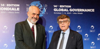 Rama takim me themeluesin e “World Policy Conference”, Thierry de Montbrial
