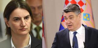 “Ik moj”/ Kryeministrja serbe përplaset me presidentin kroat