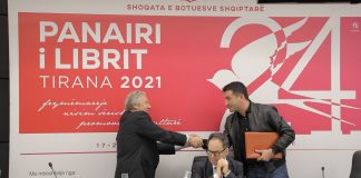 Mori çmimin shkrimtari i më i mirë i vitit, Virgjil Muçi falenderon Veliajn: Është pranë kulturës dhe librit