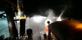 ARRSH nxjerr pamjet/ Orteku bllokon rrugën në Qafë Thore të Shkodrës