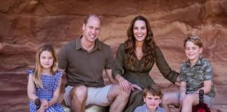 Ndryshe nga çdo vit tjetër/ Duka dhe Dukesha e Kembrixhit pozojnë me fëmijët e tyre në Jordani për kartolinën e Krishtlindjes