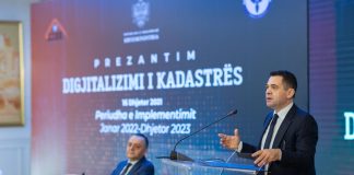 Dixhitalizimi i arkivave të kadastrës, Ahmetaj: Ky është fillimi i fazës së fundit të çlirimit të qytetarëve nga barra e kadastrës dhe zinxhirët e burokracisë