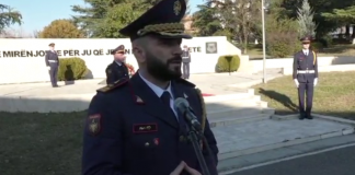 109-vjetori i krijimit të Policisë së Shtetit, Gledis Nano vendos kurorë me lule në Memorialin kushtuar Dëshmorëve