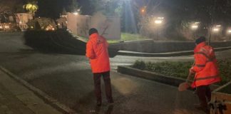 Temperaturat nën zero, Bashkia e Tiranës hedh skorie gjatë natës