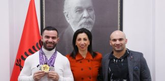 Ministrja Kushi: Do të qëndrojmë pranë sportistëve elitarë