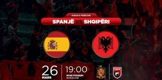 Spanjë-Shqipëri, konfirmohet stadiumi dhe ora e miqësores së marsit