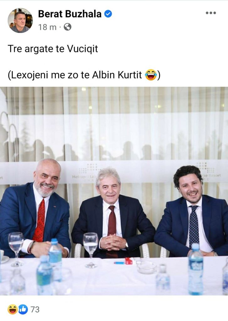 Fotolajm Gazetari Publikon Foton E Ram S Me Abazovi E Ahmetin Dhe