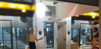 Rudina Hajdari publikon në ‘instagram’ videon nga palestra