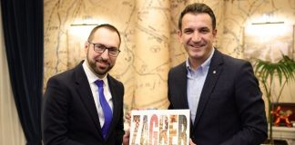 Veliaj pret kryetarin e Bashkisë së Zagrebit, Tomaseviç: Vëllazëria mes kombeve dhe qytetarëve tanë e bën lidhjen tonë të pathyeshme