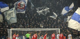 FOTO/ Pas pak derbi më i madh i futbollit shqiptarë Tirana-Partizani, lumë tifozësh në rrugët e kryeqytetit!