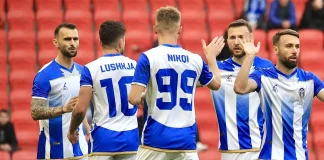 “Perla” e Jonuzit shpëton Tiranën, Dinamos nuk i mjafton Qefalija