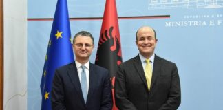 Ministri Mete takon të Ngarkuarin me Punë të SHBA z. Wisner, diskutohet finalizimi i marrëveshjes së re të asistencës për Shqipërinë