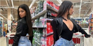 FOTO/ Të pasmet bombastike në pah, p*rnostarja shqiptare që mbështet Realin “tërbon” supermarketin