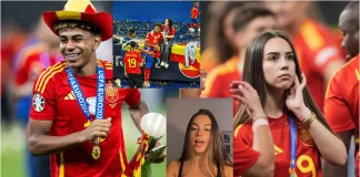 FOTO/ Fitore e “dyfishtë” për Lamine Yamal, sulmuesi spanjoll zbulon të dashurën e tij pas triumfit në finalen e Europianit