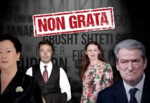 Rinas–Karakas: linja ajrore e trushkulurve