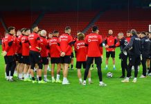 Ndryshime në formacionin kuqezi, titullarët ndaj Gjibraltarit