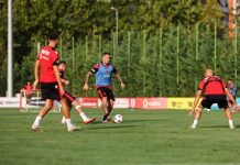 Kualifikueset e Botërorit 2026: Kombëtarja vijon përgatitjet për sfidën me Letoninë në Tiranë