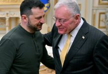 Zelensky me humor për gjeneralin amerikan: Mbrojtja më e fortë se sistemi Patriot është Keith Kellogg