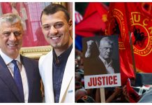 “A jeni gati?”, djali i Thaçit dhe ‘Dardanët’ pjesë e protestës së UÇK-së në Tiranë