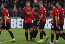 Shqipëria dhuron spektakël me skuadrën që luan në Botëror. Bajrami, Broja dhe Hoxha bëjnë me “krahë” Sylvinhon