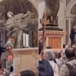 Skandal në Vatikan/ Burri urinon në altarin e Shën Pjetrit, Papa Leo XIV i tronditur nga akti