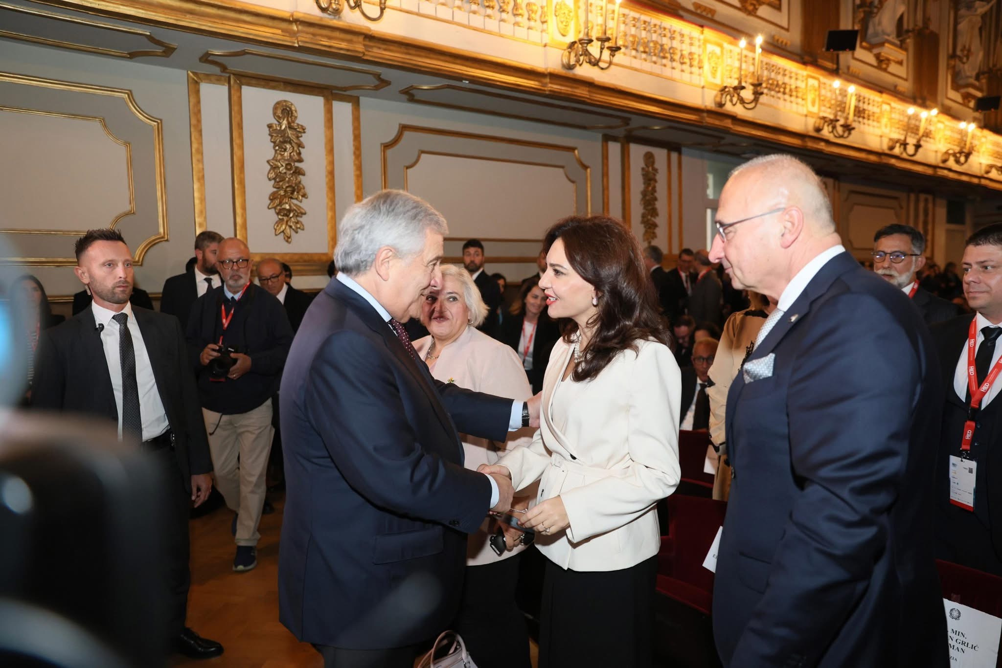 Spiropali në Forumin e Nivelit të Lartë për Mesdheun në Napoli  Shqipëria dhe Italia  shembull partneriteti strategjik