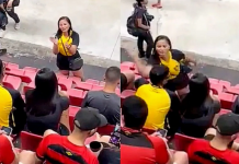 VIDEO: Zbulon burrin me të dashurën në stadium, reagimi bëhet viral