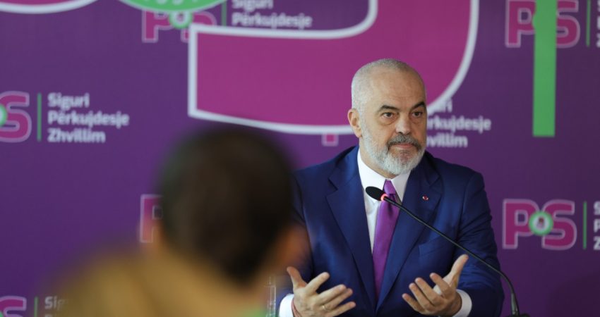 Veliaj kërkoi pezullimin e zgjedhjeve  RAMA njofton takim urgjent me socialistët e Tiranës