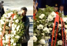 Veliaj dërgon kurorën me lule në nderim të Fatos Nanos