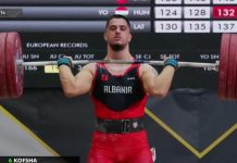 Evropiani i të rinjve në peshëngritje, Kofsha siguron dy medalje në Durrës