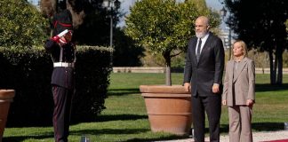 Rama mbërrin në Romë, pritet nga kryeministrja Meloni (FOTO)