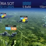 Vranësira dhe reshje shiu në pjesën më të madhe të vendit, parashikimi i motit për sot