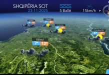 Reshje shiu intensive dhe dëbore, parashikimi i motit për sot