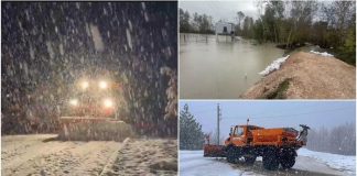 Reshjet e dëborës në Bogë-Theth, trashësia arrin deri në 40 cm