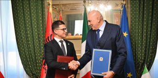 Shqipëria dhe Italia firmosin marrëveshje bashkëpunimi në fushën e mbrojtjes