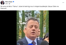Ironia e Mero Bazes: Emrat ‘Flamur’ duhet të ketë ligj të mos i mbajnë budallenjtë