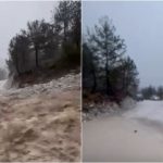 Reshjet e shiut në Shkodër, bllokohen pesë makina dhe 9 persona