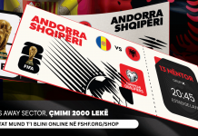 Sfida mes Andorrës dhe Kombëtares shqiptare, FSHF nxjerr në shitje biletat